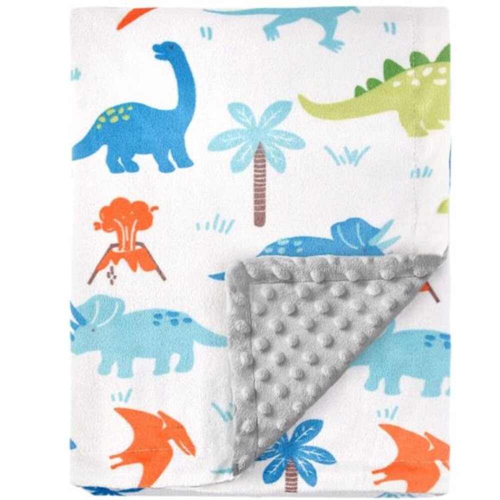 Baby Blanket for Kids Super Soft MinkyBlanket with Dotted Backing,ToddlerBlanket